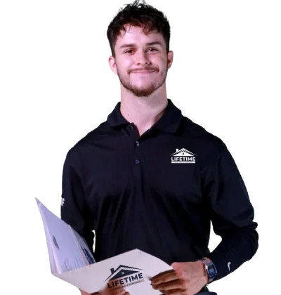 Drew Nitzschke, roofing consultant at Lifetime Roofing Company
