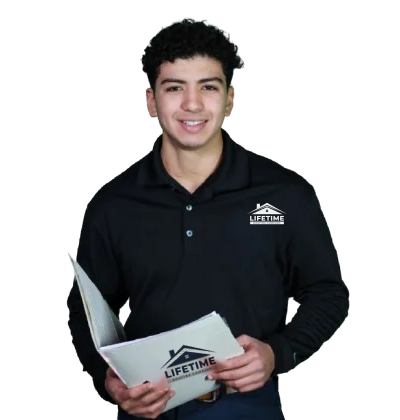 Hatim Elmouloudi, owner of Lifetime Roofing Company